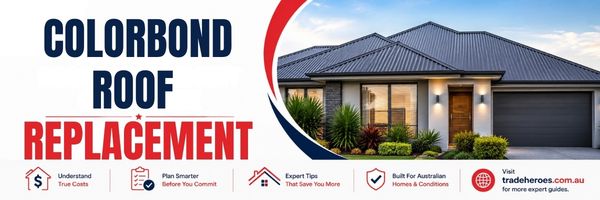 How Much Does It Cost to Reroof a House in Colorbond? (2026 Guide)