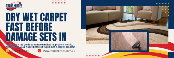How to Dry Carpet Quickly (Prevent Mould & Damage Fast)