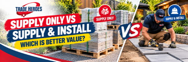 Supply Only vs Supply & Install Landscaping: Costs & Risks