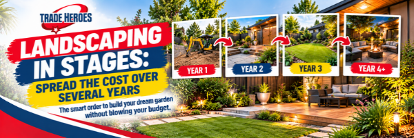 Staged Landscaping Australia: Spread Costs Over 3–5 Years
