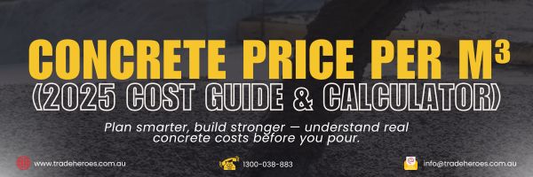 Concrete Price per m3 in Australia (2025 Cost Guide)