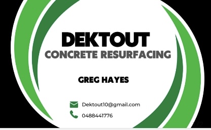 DEKTOUT CONCRETE RESURFACING