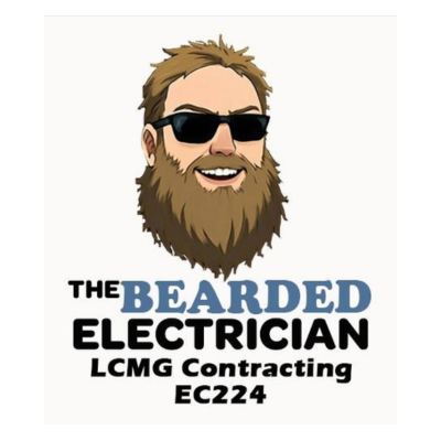 The Bearded Electrician Logo