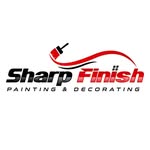 Sharp Finish Painting and Decorating Logo