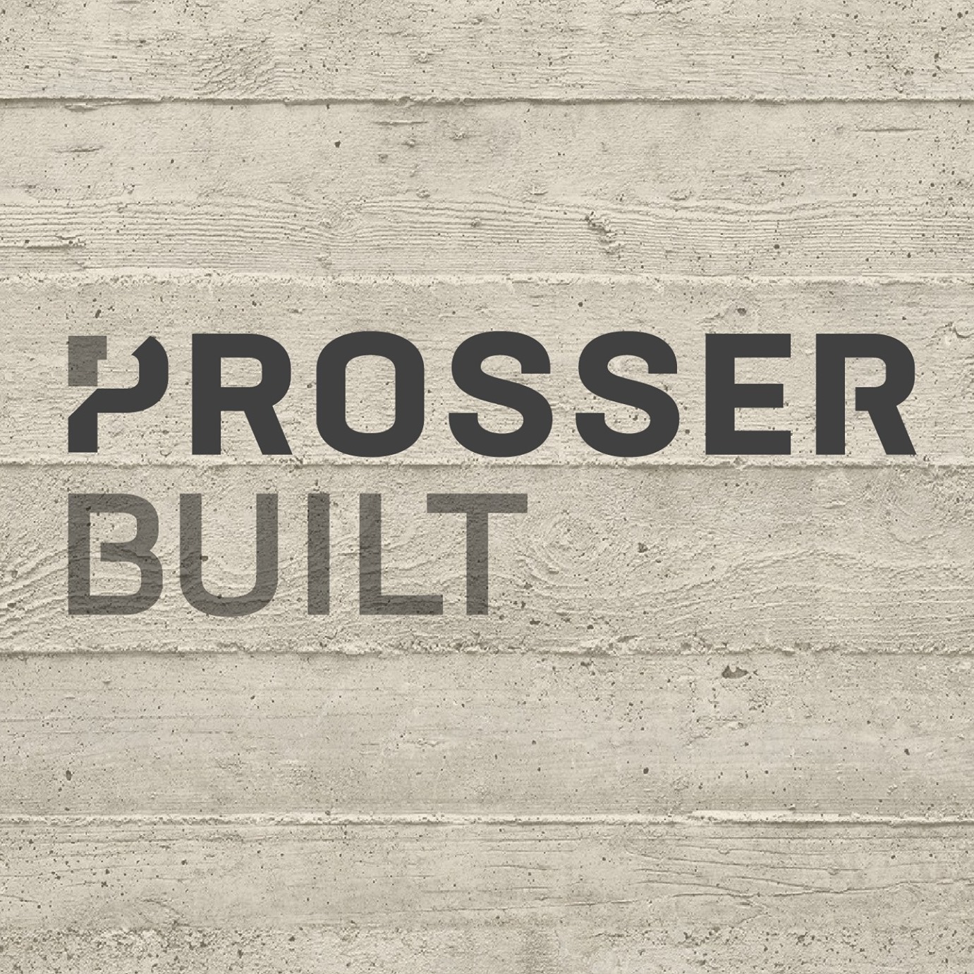 Prosser Built  Logo