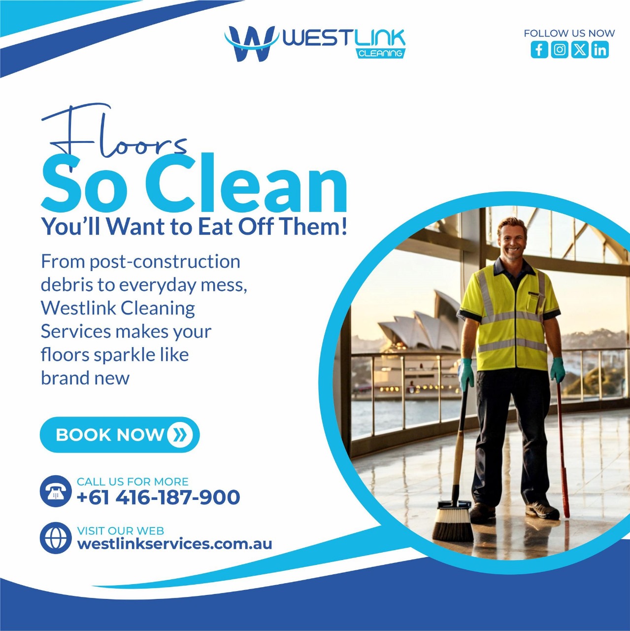 Westlink Cleaning Services Logo